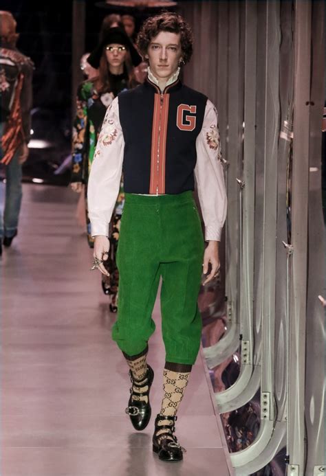 gucci latest runway|Gucci men's runway.